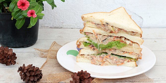 Resep Tuna Melt Salad Sandwich untuk Sarapan Lezat Penuh Gizi